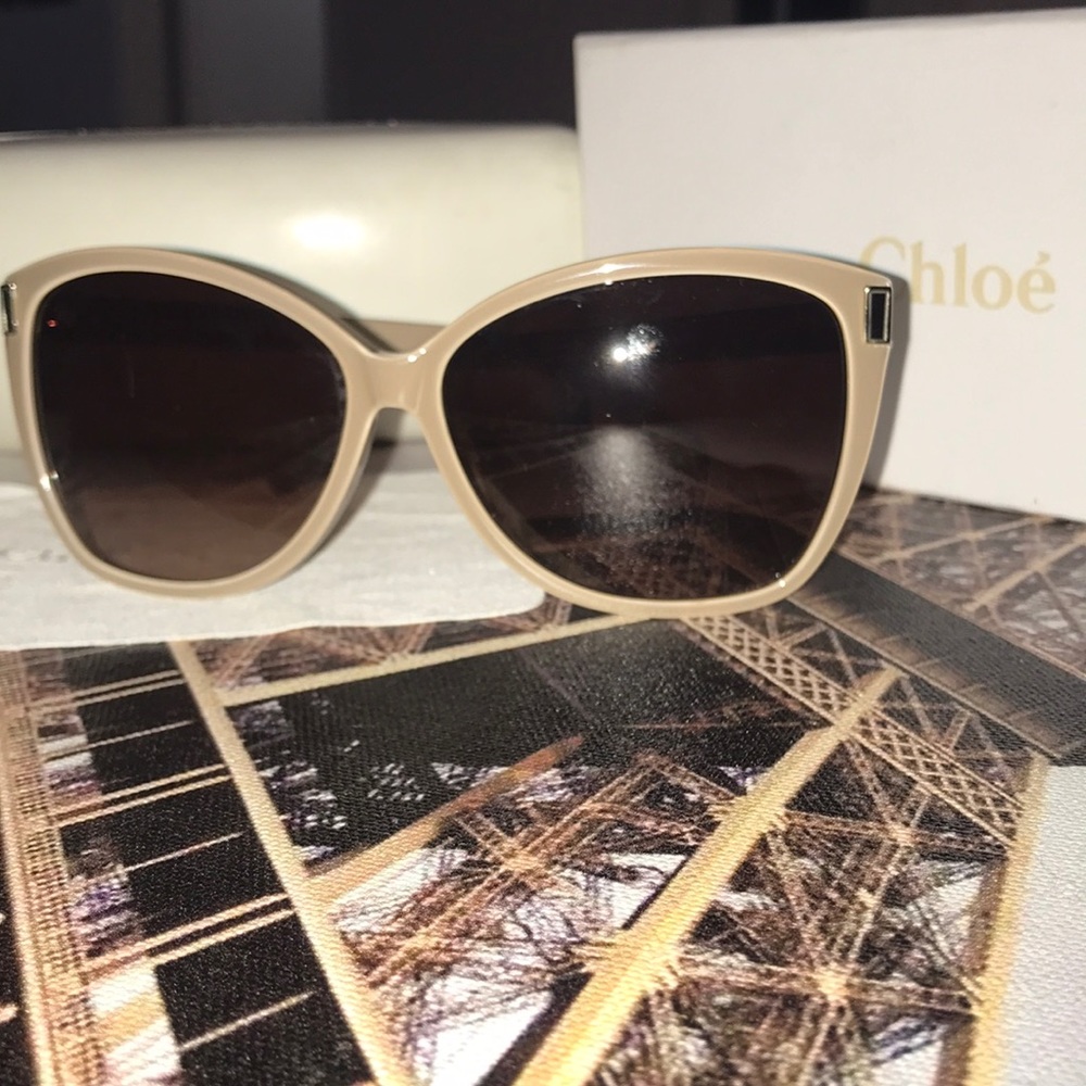 CHLOE Sunglasses CE604S 275 Poudre/Crystal